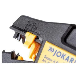 20200 - Pince à Dénuder Automatique Super 4 Pro - Fil 0,2 à 6mm² - Butée Réglable 6 à 15mm + Coupe Fil-Jokari Clearance