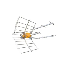 148921 Antenne TV Rateau Terrestre Ellipse UHF (C21-48) G 38dBi LTE700 + Alimentation 12V^Televes Best