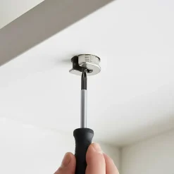 2 assembleurs Zamak nickelé ø20 x H. 12,5 mm^Diall Hot