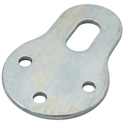 4 attaches-éléments Acier zingué l. 22 x H. 40 mm^Diall Sale