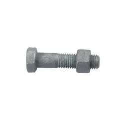 25 Boulons Charpente Métallique SB F/Partiel 16 x 80 mm - ISO 4014-4032 EN 15048 - 8.8 - Galvanisé à chaud -^D-Work Discount