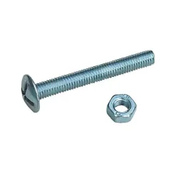 10 boulons poêlier acier zingué Ø8 x 40 mm^Diall Sale