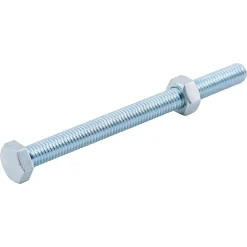 10 boulons tête héxagonale zingué 8 x 100 mm^Diall Online