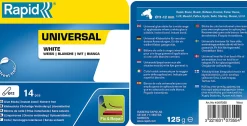 14 Bâtons de colle blanche universelle 12 mm 125 G-Rapid