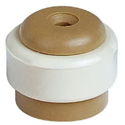 10 butoirs ø35 mm sol beige Plastique et caoutchouc-Diall New