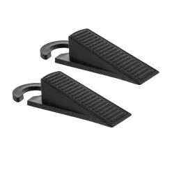 2 cales-porte plastique - Noir--5Five Clearance