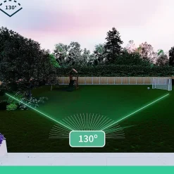 2 caméras de vidéosurveillance extérieures 2K blanches Essential2-Arlo Online