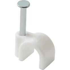 25 cavaliers ronds en nylon ø 5 à 6 mm blanc^Diall Sale