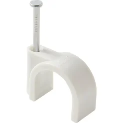 50 cavaliers ronds en nylon ø 16 à 20 mm gris-Diall New