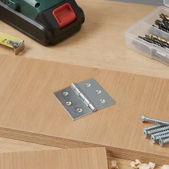 2 charnières acier zingué Diall 50 x 50 mm-QCL Best