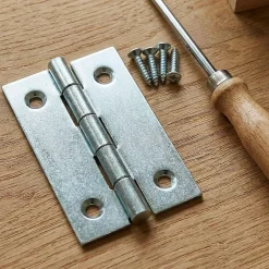 2 charnières acier zingué Diall 100 x 50 mm-QCL Sale