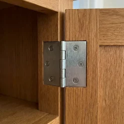 2 charnières acier zingué Diall 90 x 90 mm-QCL Clearance