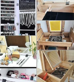 2 charnières décoratives pliantes pour portes, armoires, meubles et bijoux vintage-Deko Hot