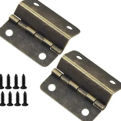 2 charnières décoratives pliantes pour portes, armoires, meubles et bijoux vintage-Deko Hot