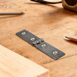 2 charnières de lit acier zingué Diall 20 x 80 mm-QCL Best