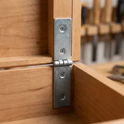 2 charnières de lit acier zingué Diall 25 x 140 mm^QCL New