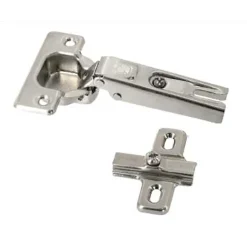 2 charnières invisibles eco acier nickelé Ø35 mm 90°^Diall Sale