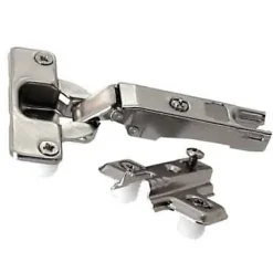 2 charnières invisibles key hole acier nickelé Ø35 mm 110°^Diall Outlet