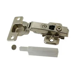 2 charnières invisibles réglables push lash acier nickelé Ø35 mm^Diall Sale