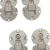 4 charnières pliantes, charnières de table pliantes, charnières pliantes à cadre métallique, charnières d'armoire^Deko Hot