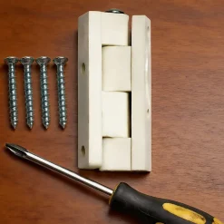 2 charnières universelles nylon blanc Diall 40 mm^QCL Hot