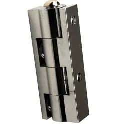 2 charnières universelles nylon noir 40 mm^Diall Online