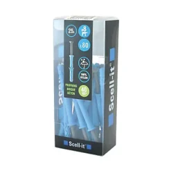 25 chevilles à clouer 8 x 80 nylon^Scell-It Discount