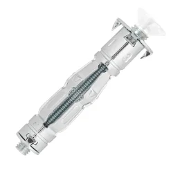 12 chevilles corps creux acier zingué Spyder M6 13mm + vis tête fraisée blanches^Scell-It Best