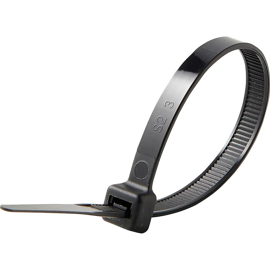 25 colliers de serrage en nylon 6 x 175 mm noir^Diall Clearance