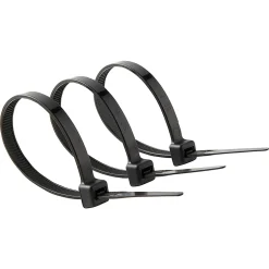 25 colliers de serrage en nylon 6 x 175 mm noir^Diall Clearance