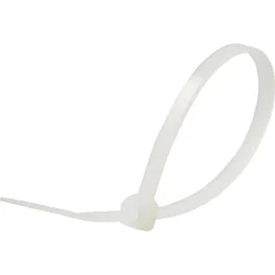 100 colliers de serrage en nylon 3,5 x 150 mm transparent-Diall Discount