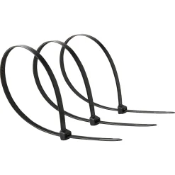 50 colliers de serrage en nylon 7,5 x 400 mm Noir^Diall New