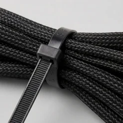 50 colliers de serrage en nylon 7,5 x 400 mm Noir^Diall New