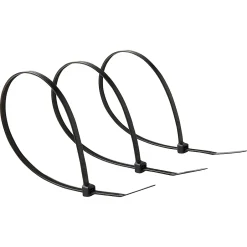 100 colliers de serrage en nylon 4,8 x 300 mm noir-Diall Hot