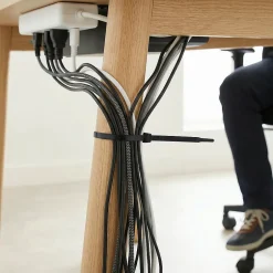 100 colliers de serrage en nylon 4,8 x 300 mm noir-Diall Hot