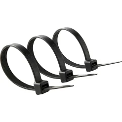 100 colliers de serrage en nylon 9 x 200 mm noir^Diall Clearance