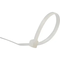 100 colliers de serrage en nylon 2,5 x 100 mm transparent^Diall Clearance