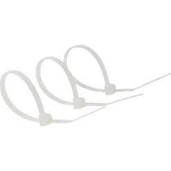 100 colliers de serrage en nylon 2,5 x 100 mm transparent^Diall Clearance