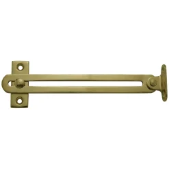 2 Compas coulisseaux à glissière droite/gauche acier laiton L.140 mm x l.16 mm^Diall Outlet