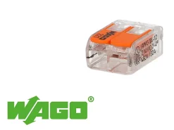100 connecteur 2 entrées pour fil souple ou rigide-Wago Clearance
