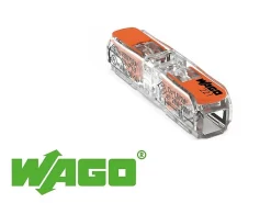 60 connecteurs traversant 2 entrées fil souple ou rigide Inline^Wago New