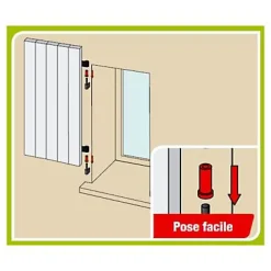 2 convertisseurs de gonds Ø12 mm en Ø14 mm^Afbat Clearance
