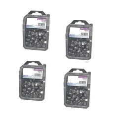 4 Coques de 25 Ecrous Borgnes M12 mm - DIN 1587 - Inox A2 -^D-Work Online