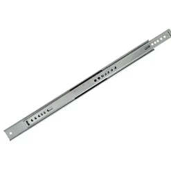 2 coulisses billes latérales Diall acier zingué L.310 x h.27 mm^ Outlet