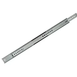 2 coulisses billes latérale Diall acier zingué L.214 x h.27 mm- Online