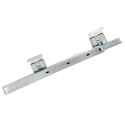 2 coulisses galet pour tablette sous clavier Diall acier L.350 x h.80 mm- Discount