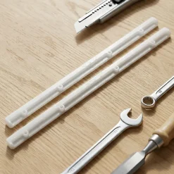 2 coulisses Plastique L. 268 mm x H. 15 mm x EP. 11mm- Hot