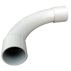 2 courbes de raccordement gris ø20 mm-Diall Discount