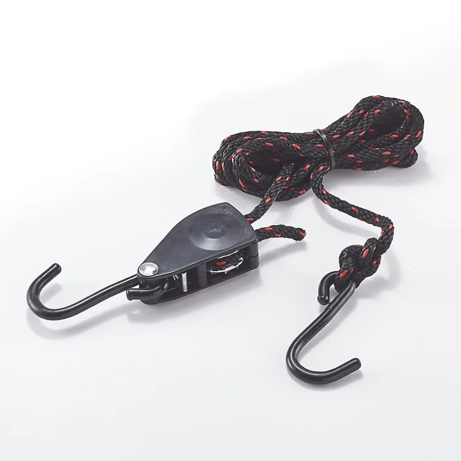 2 crochets de rangement d'arrimage à cliquet-Mottez New