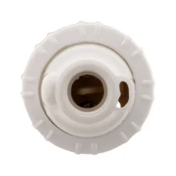 3 douilles B22 en nylon avec 1 bague - Blanc -^Zenitech Hot